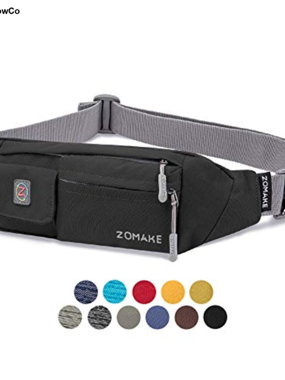 Small Crossbody Fanny Pack for Women Men, Runner Belt Bag with Adjustable
